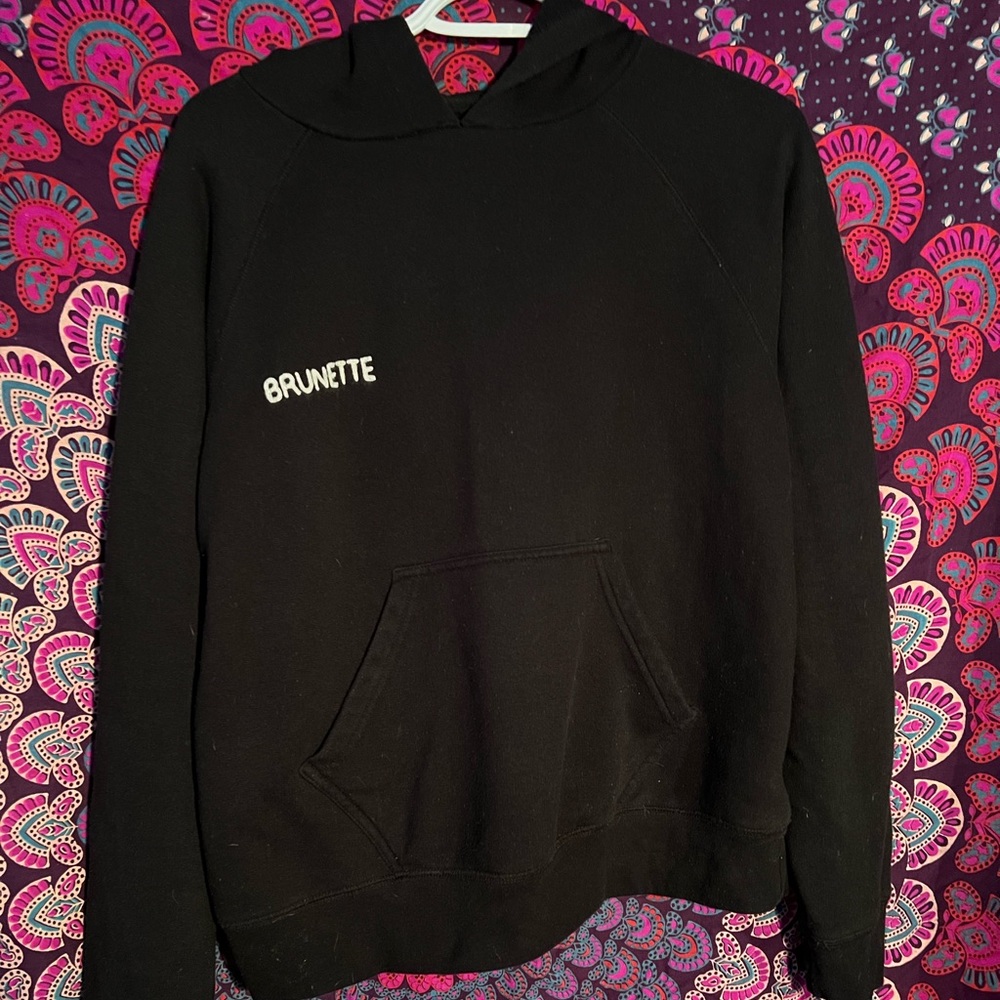 Brunette The Label Black Hoodie